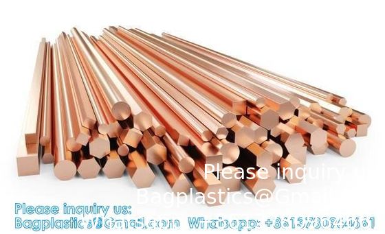 Ruime koperen staaf met een diameter van 8 mm Messing metalen staaf 1/4" ((7mm) Dia 7.87" Lengte CU