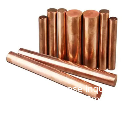 Ruime koperen staaf met een diameter van 8 mm Messing metalen staaf 1/4" ((7mm) Dia 7.87" Lengte CU