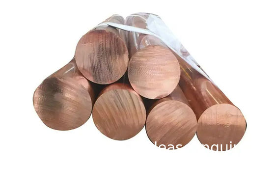 Ruime koperen staaf met een diameter van 8 mm Messing metalen staaf 1/4" ((7mm) Dia 7.87" Lengte CU