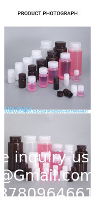 5 ml-1000 ml laboratorium PP breedmond HDPE Amber wit sterilisatie type container reagensfles