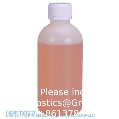10 ml schaal Plastic ronde fles HDPE lege reagens fles voor chemische vloeistof opslag Plastic schroef dop