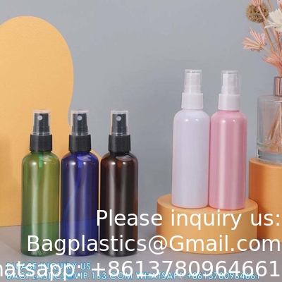Medische vloeistofverpakking 50 ml 60 ml 100 ml duurzame plastic fles met spuitpompkop voor ontstekingsremmende mist