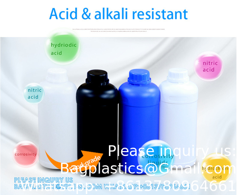 Duidelijke 250 ml Ronde Plastic Vloeibare Reagentiaopslag Container Voedsel PP materiaal Fles Luchtdicht Afdichting