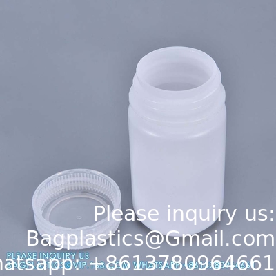 Groothandel 5 ml PP Duurzaam Kleine Ronde Bruine En Witte Plastic Fles Voedingsmiddelen Privé Label Geneeskunde Vloeibare Verpakking