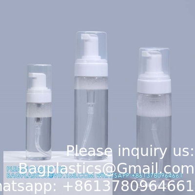 Groothandel 80 ml handwasflessen Helder cosmetisch Plastic voor huisdieren Schuimpomp SPREYER Zeepvat Cosmetische opslag Verpakking