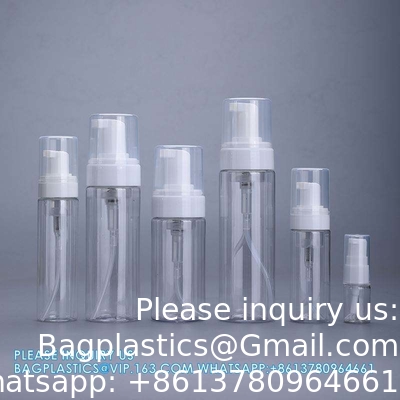 Groothandel 80 ml handwasflessen Helder cosmetisch Plastic voor huisdieren Schuimpomp SPREYER Zeepvat Cosmetische opslag Verpakking