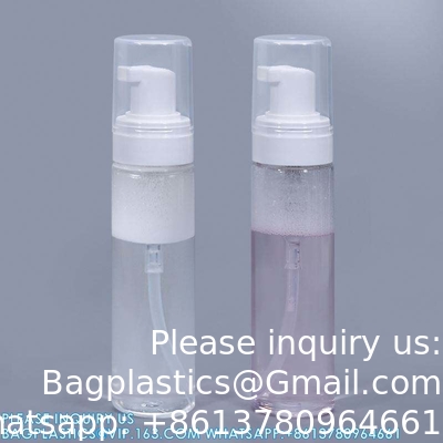 Groothandel 80 ml handwasflessen Helder cosmetisch Plastic voor huisdieren Schuimpomp SPREYER Zeepvat Cosmetische opslag Verpakking