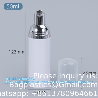 Groothandel 80 ml handwasflessen Helder cosmetisch Plastic voor huisdieren Schuimpomp SPREYER Zeepvat Cosmetische opslag Verpakking