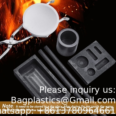 Grafiettorch smeltgiet kit, met inbegrip van 2 grafiet smeltstokken, grafiet gietvorm 5-in-1 grafiet