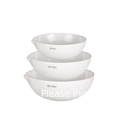 Groothandel Laboratorium Gebruik Glas Porselein Verdampend Bassin Schotel Porselein Verdampend Schotel 100ml 150ml 250ml 500ml