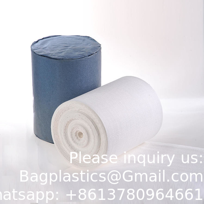 Medisch verband Chirurgisch absorberend Medisch 100 Yard 4 Ply Cotton Hospital Gaze Roll Gaze Swab