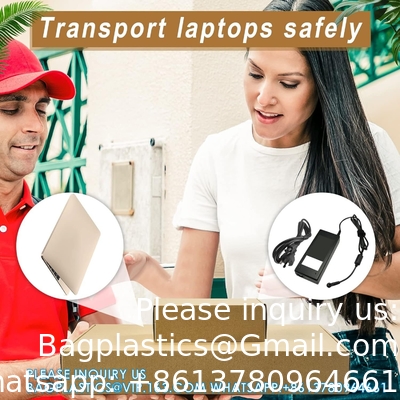 16.7 X 13 X 2.5 inch Laptop verzenddoos Beveiligde mailerdoos Kraft mailingdozen voor Laptop verpakking Verhuizen met oplader