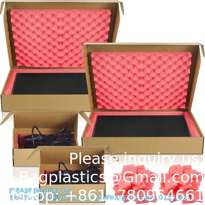 16.7 X 13 X 2.5 inch Laptop verzenddoos Beveiligde mailerdoos Kraft mailingdozen voor Laptop verpakking Verhuizen met oplader