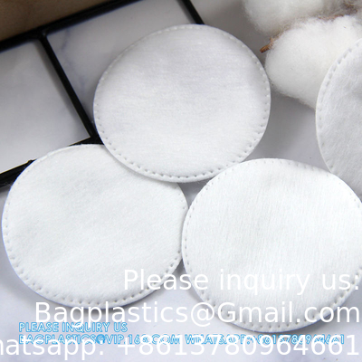 Schoonheid gezichtsreiniging Make-up Remover Bulk Cotton Pads Pure Cotton Plain Ladies Pad Cosmetic Cotton Pads Manufacture