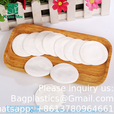 Schoonheid gezichtsreiniging Make-up Remover Bulk Cotton Pads Pure Cotton Plain Ladies Pad Cosmetic Cotton Pads Manufacture