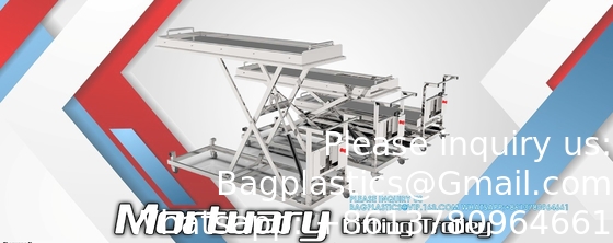 304 roestvrij staal Lijk trolley Lift mortuarium lijkenhuis Hydraulische Lifter lichaam kist accessoires
