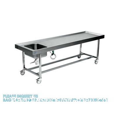 Formalin wasbak Balsemtafel Vervaardiging Lijkcentrum Autopsiecentrum Lijkwastafel Dissectietafel Autopsietafel