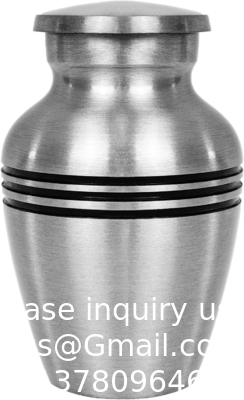Urnen voor menselijke as Vrouwelijke &amp; Mannelijke, Urnen voor as Volwasse Vrouwelijke, Begrafenis Urnen - Pewter, 4 Kleine souvenirs