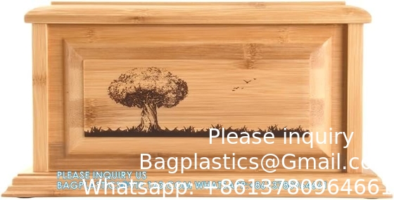 Tree Of Life Houten urnen voor menselijke as Volwassen man/vrouw, professionele decoratieve crematie Houten urn voor as