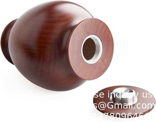 Elegante houten vaas urnen voor menselijke as volwassen man/vrouw, voor volwassenen tot 200 pond, begrafenis crematie urn voor begrafenis
