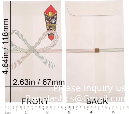 Huwelijksgeld Enveloppen voor contante geschenken Geschenk enveloppen Japanse huwelijksgeschenk geld Shugifukuro Goshugi Kinpu Huwelijk