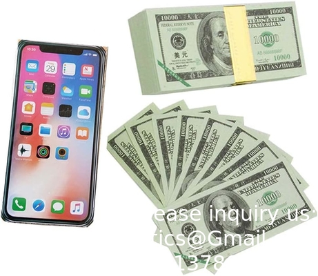 Voorouder Geld om te verbranden, Joss Papier met Smart Phone Bank Note Geest Geest Voor Begrafenis, Versterk verbinding