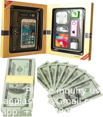 Voorouder Geld om te verbranden, Joss Papier met Smart Phone Bank Note Geest Geest Voor Begrafenis, Versterk verbinding
