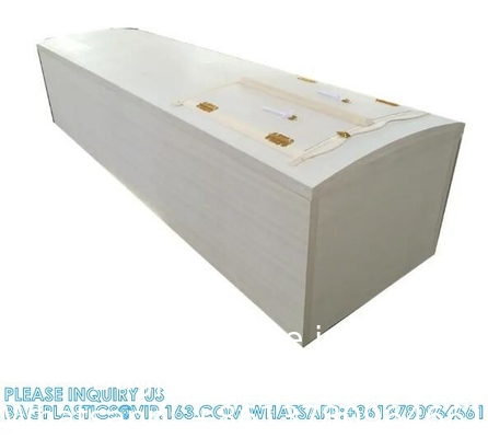 Houten kist Begraafingsartikelen Houten begrafenis kist Begrafenis Opvouwbare kist Kist