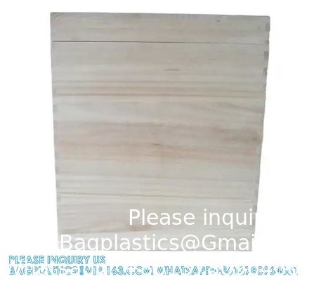 Volledige reeks afmetingen Japan Begrafenis Paulownia Houten bottendoos Begrafenis Accessoires Paulownia Houten bottendoos