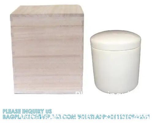 Volledige reeks afmetingen Japan Begrafenis Paulownia Houten bottendoos Begrafenis Accessoires Paulownia Houten bottendoos