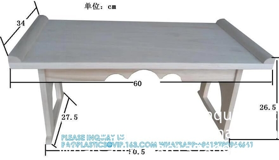 Begrafenisbenodigdheden, houten tafel, Japan Paulownia Houten altaar tafelplatform voor begrafenisceremonie