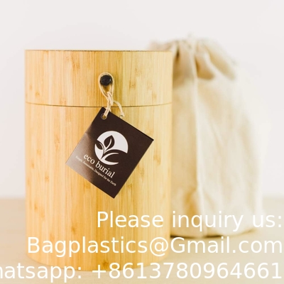 Waterzee Urn: Biologisch afbreekbare Urn Voor waterbegrafenis, Begrafenis op zee Eco-begrafenis: Biologisch afbreekbare Urn, Begrafenis Urn, Bamboe Urn
