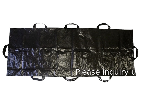 Body Bag Stretcher Combo met 8 zijhandvaten en middelste rits, waterdichte tassen voor buiten kamperen wandelen