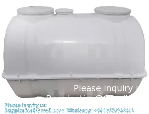Ondergrondse glasvezelversterkte septische tank waterbesparend toilet spoelstelsel