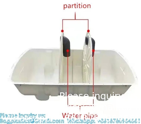 Ondergrondse glasvezelversterkte septische tank waterbesparend toilet spoelstelsel