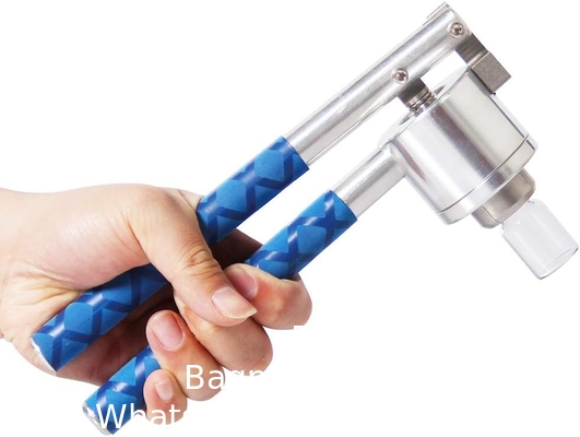 20mm Flip Vial Crimper, 100pcs Flip Caps en 100pcs Rubber Stoppers zijn inbegrepen (20mm)