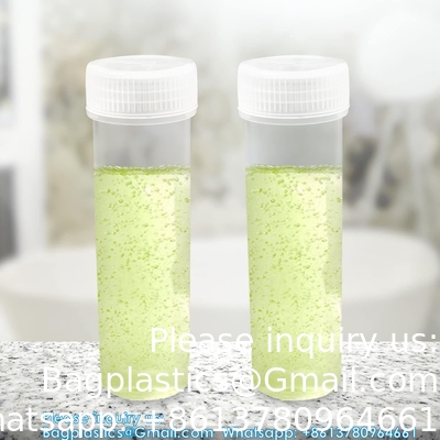 7 ML Plastic flacons met deksels Proefflessen Flacon Plastic flacons met deksels Plastic flacons voor kleine artikelen