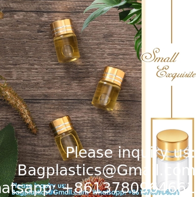 Mini Kleine doorzichtige glazen flessen Vials Kleine pot met plastic stop Miniatuur fles Boodschap fles Geschenk DIY decoratie