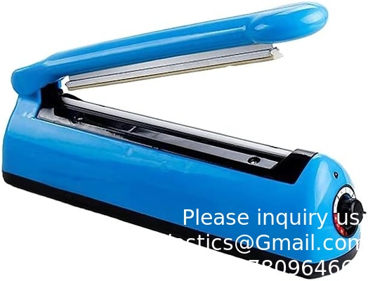 Impulse Bag Sealer, Impulse Heat Sealer, Manual Poly Bag Heat Sealer Heat Sealer Closer met 1 vervangende kit
