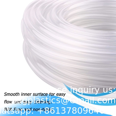Doorzichtige siliconen buizen, 10ft 3/8&quot; ID X 1/2&quot;OD Voedselgraad Pure siliconen slangen Hoogtemperatuur Voor thuis brouwen Wijnmakerij