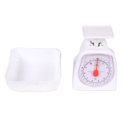 Dual-Dial Analog Platform Scale, 5 kg Scale, Keuken Weegschaal, Weegschaal, Klaslokaal Voorzieningen Voor Leraren