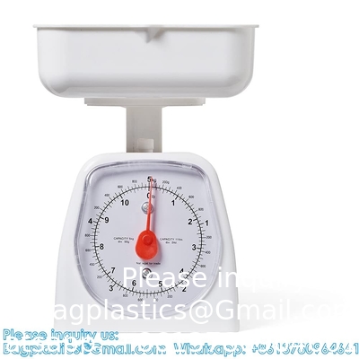 Dual-Dial Analog Platform Scale, 5 kg Scale, Keuken Weegschaal, Weegschaal, Klaslokaal Voorzieningen Voor Leraren