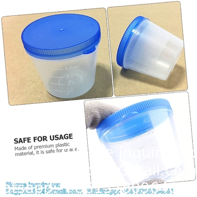 Becher Urine Cup Plastic Beakers Plastic Beaker Cups Plastic Urine Cups Graduated Beakers Proefbeet Cups met deksels