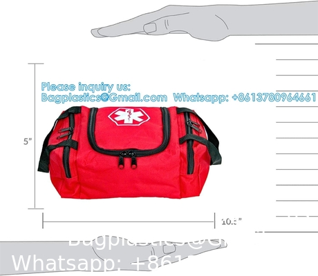 Eerste Hulpzak Leeg Trauma Medisch zak Nood Eerste Hulpzak Organisator EMS EMT Schouder Draagtas 13 X9 X7