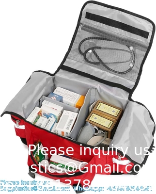 Eerste Hulpzak Leeg Trauma Medisch zak Nood Eerste Hulpzak Organisator EMS EMT Schouder Draagtas 13 X9 X7