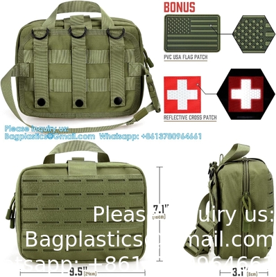Outdoor Utility Medical Bag Tactical MOLLE Accessoire Bag Medical Bag Tactical First Aid Bag EMT Rip-Away IFAK