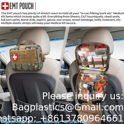 Outdoor Utility Medical Bag Tactical MOLLE Accessoire Bag Medical Bag Tactical First Aid Bag EMT Rip-Away IFAK