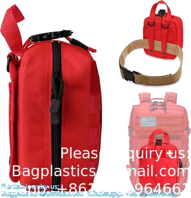 Tactische EHBO-zak, Molle EMT-zakken loskoppelbare militaire IFAK-medische zak Outdoor Emergency Survival Kit Quick