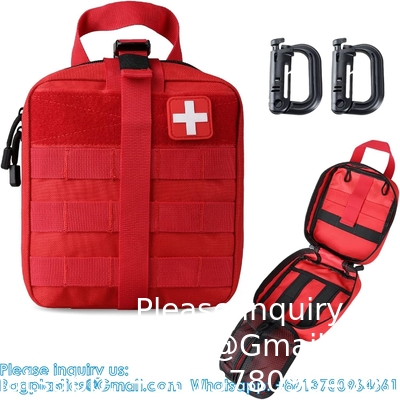 Tactische EHBO-zak, Molle EMT-zakken loskoppelbare militaire IFAK-medische zak Outdoor Emergency Survival Kit Quick