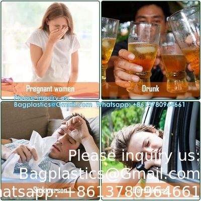 Brakenzakjes wegwerpzakken brakenzakken 10pakket 1500 ml witte hoge dichtheid emesis zakken met snap, perfect voor ochtendmisselijkheid